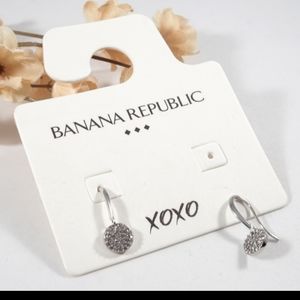 Banana Republic silver earrings